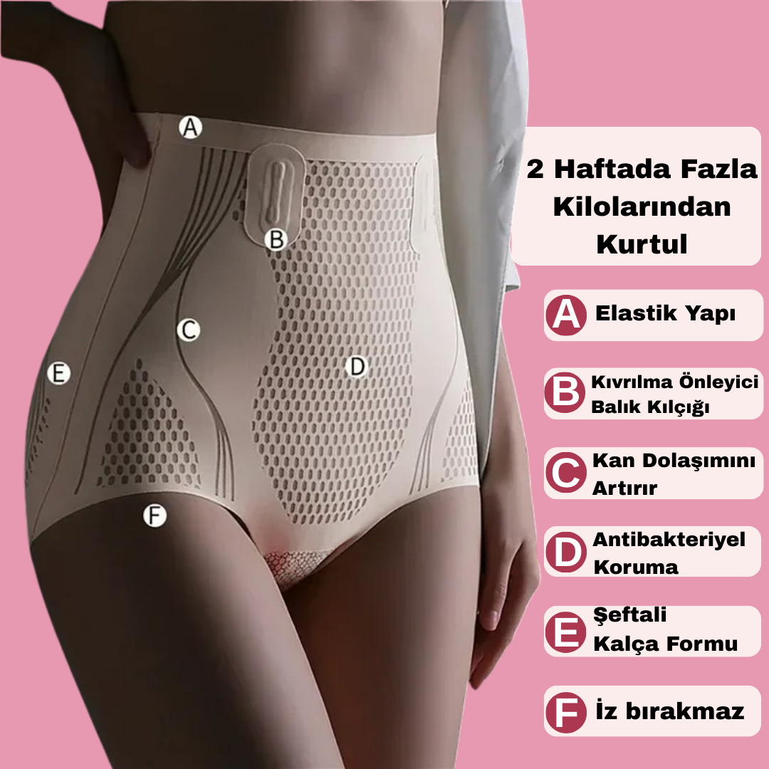 Yağ Yakıcı İpek Korse | Vücut Şekillendirici